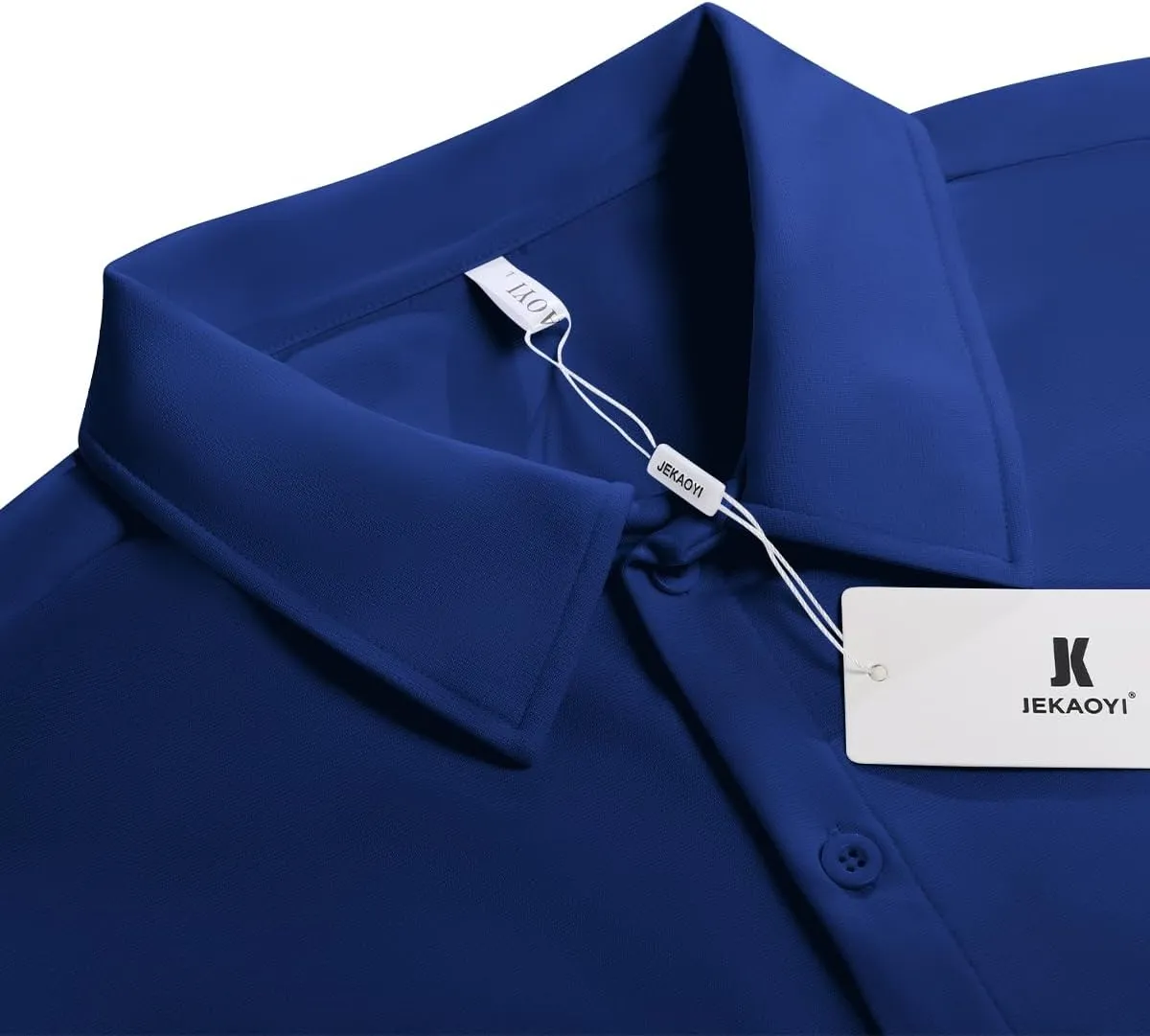 Men's Short Sleeve Dress Shirts Stretch Wrinkle Free Casual Button Down Solid Formal Top