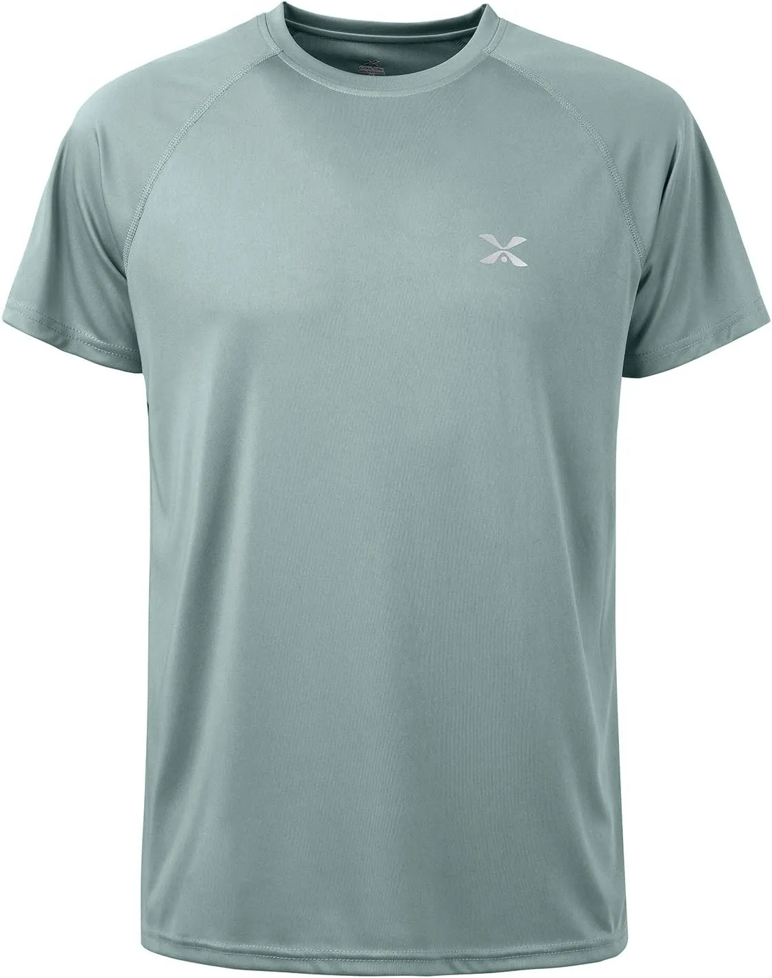 Men's Short Sleeve T-Shirt Quick Dry UPF 50  Athletic Running Workout Fishing Hiking Tops Performance Shirts