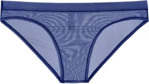 Men's Underwear Sexy Mesh Breathable Briefs See Through Lingerie Low Rise Seamless Panties Summer Cool Underpants Blue