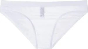 Men's Underwear Sexy Mesh Breathable Briefs See Through Lingerie Low Rise Seamless Panties Summer Cool Underpants White