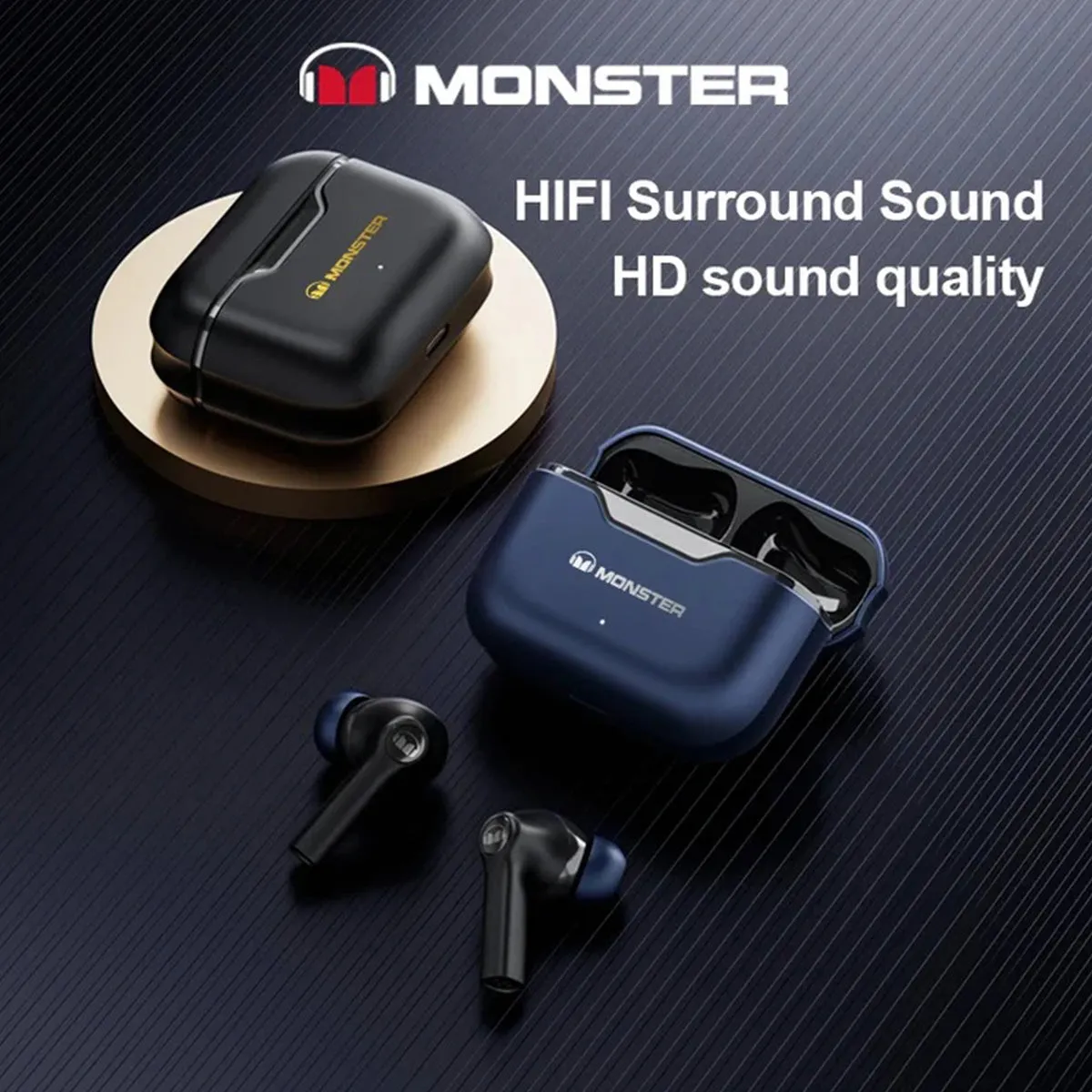 MONSTER XKT02 TWS Wireless Bluetooth Earphones