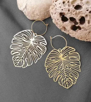 Monstera Majesty Earrings