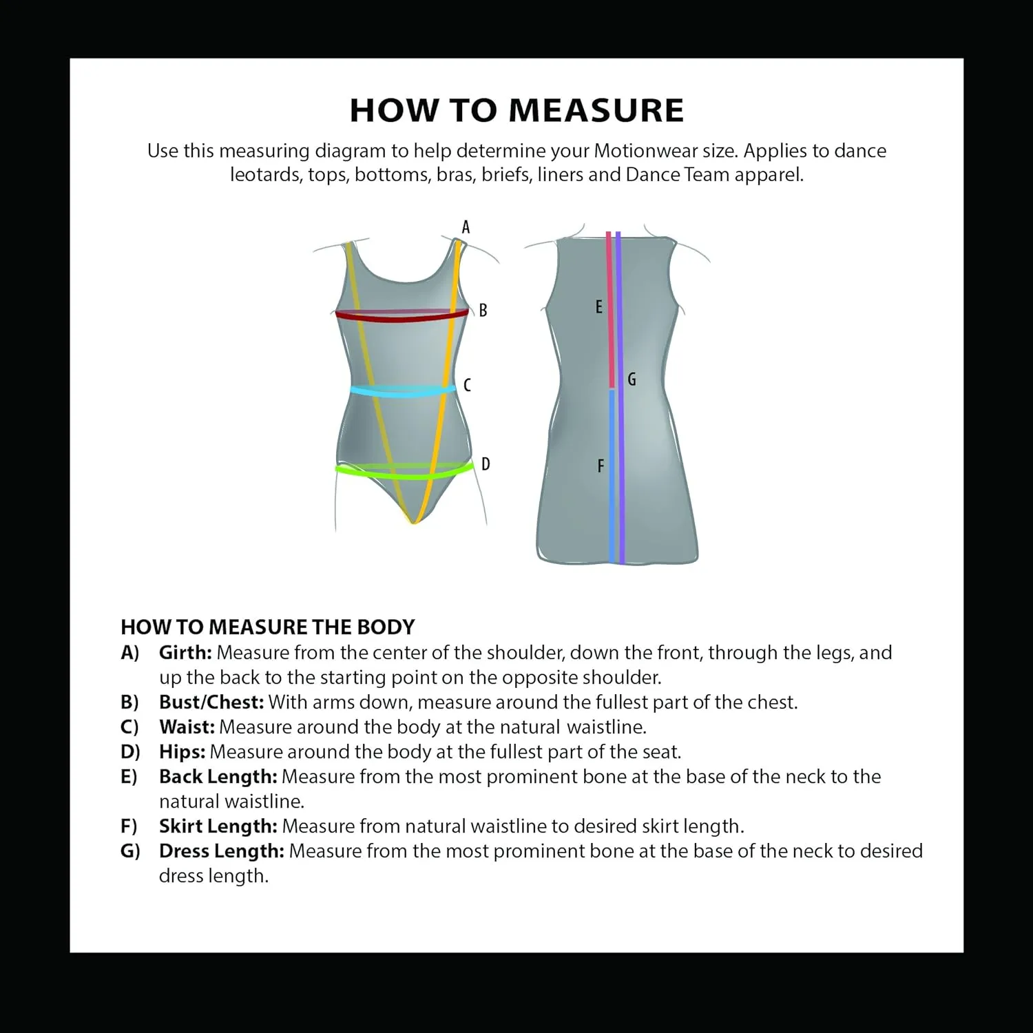 Motionwear Classic Camisole Leotard