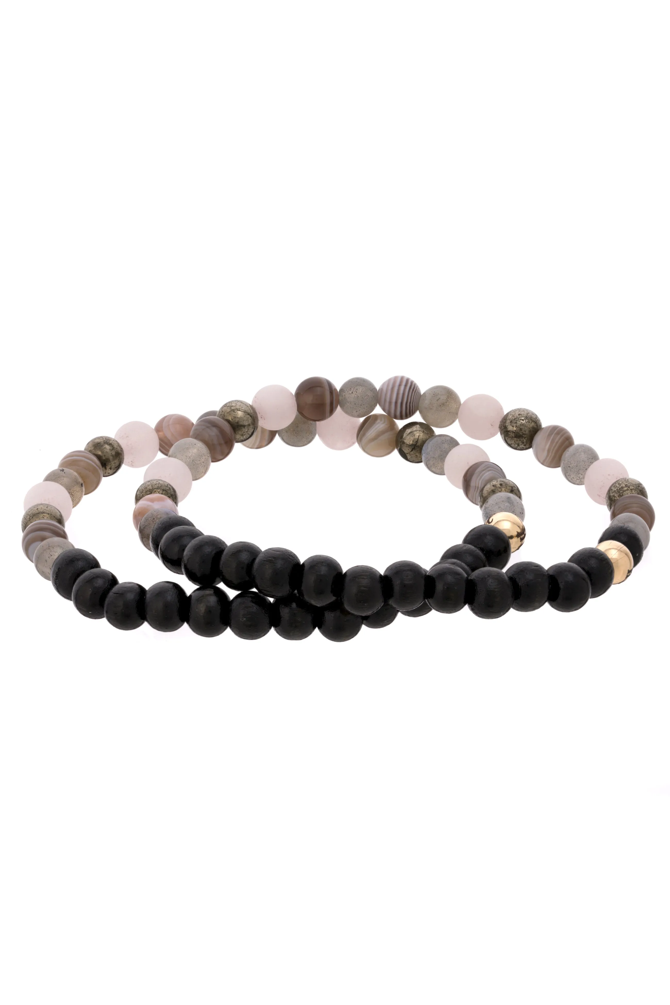 N 5 GOODBYE TRAUMA Healer's Bracelets Men's (Set of 2)
