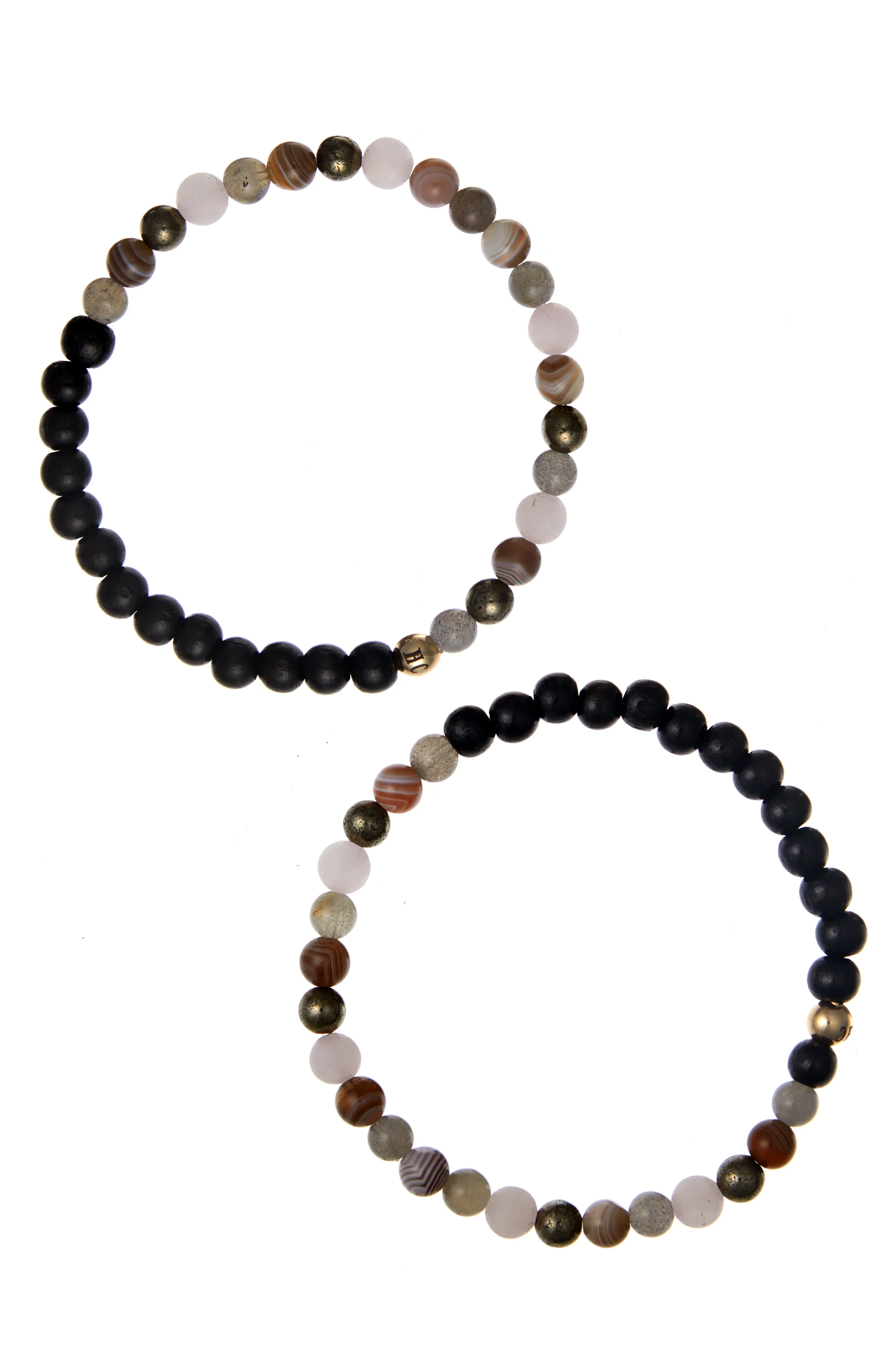 N 5 GOODBYE TRAUMA Healer's Bracelets Men's (Set of 2)
