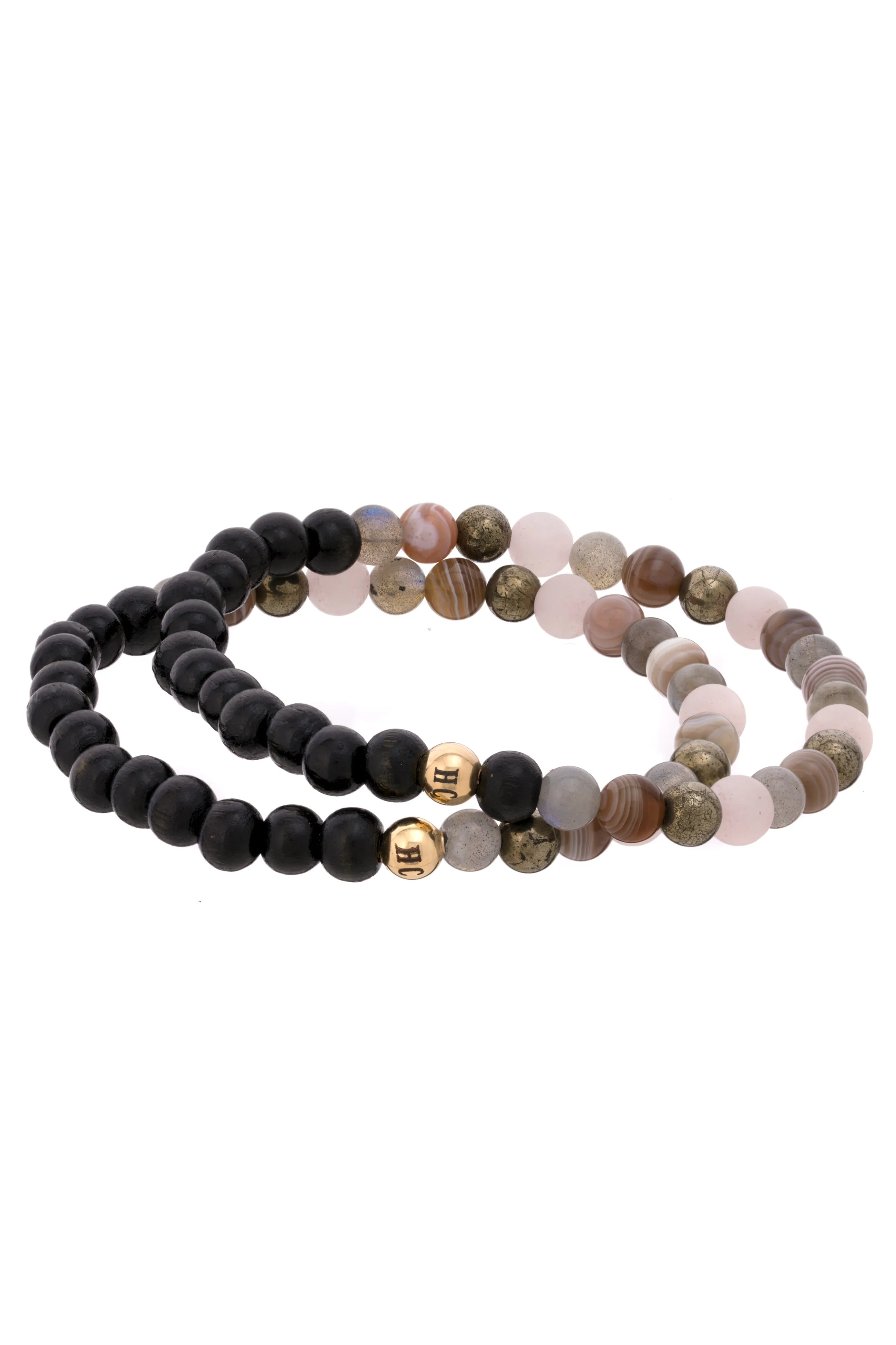 N 5 GOODBYE TRAUMA Healer's Bracelets Men's (Set of 2)