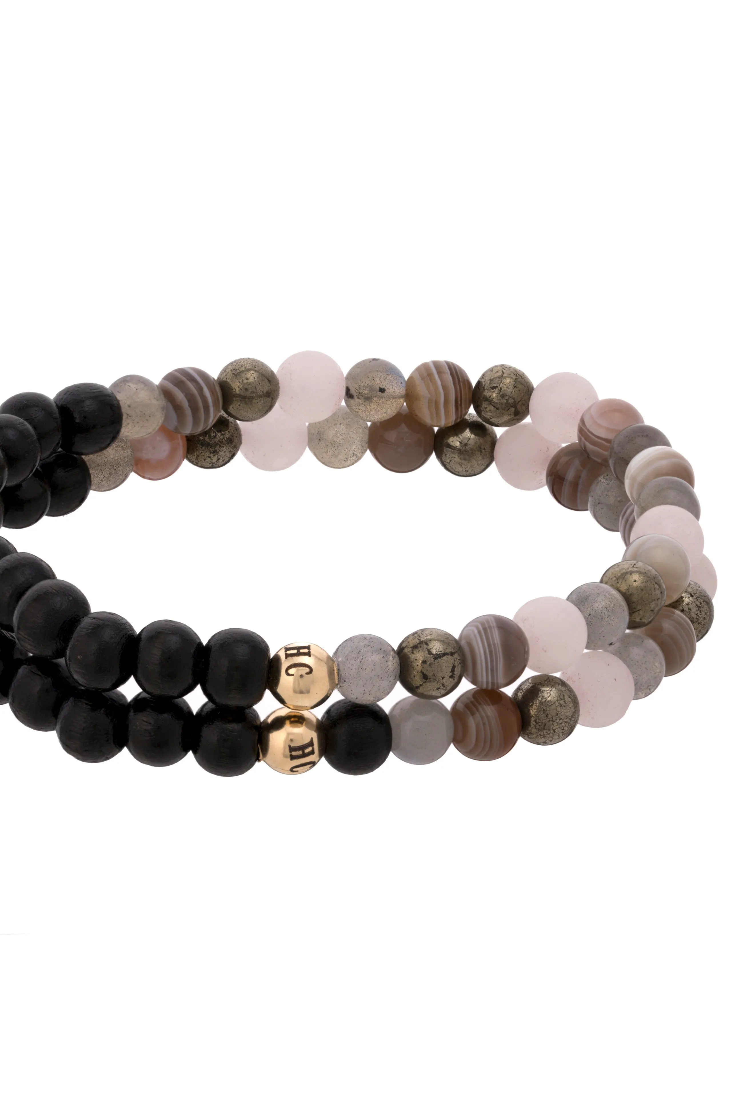 N 5 GOODBYE TRAUMA Healer's Bracelets Men's (Set of 2)
