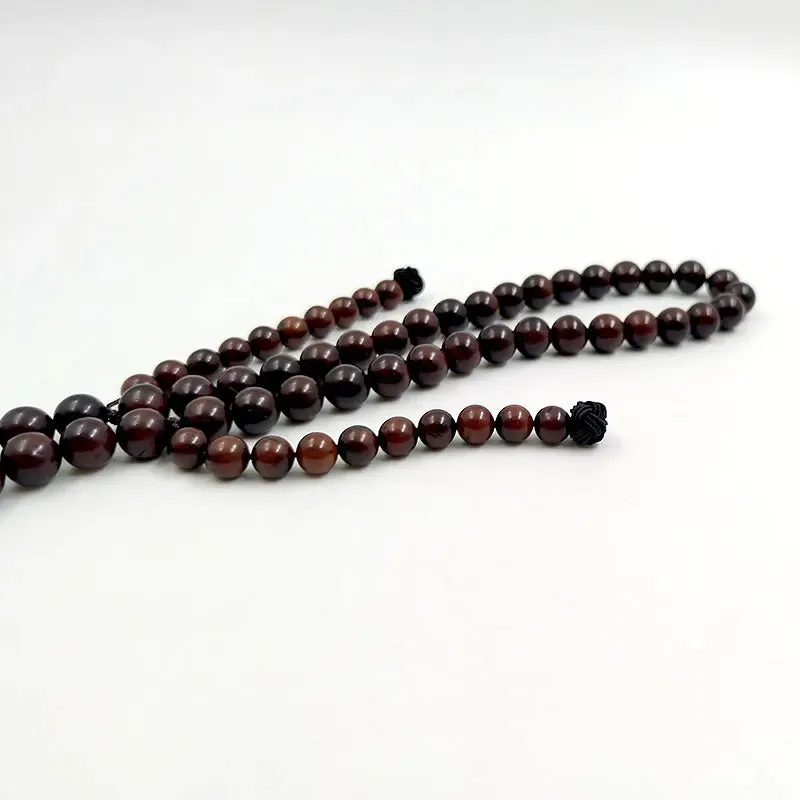 Natural Kuka Wood Tasbih bracelet 99/100 beads muslim prayer beads turkish Misbaha Eid gift