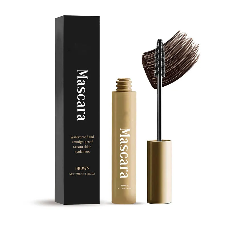 Natural Long Lasting Waterproof & Sweatproof Brown Mascara