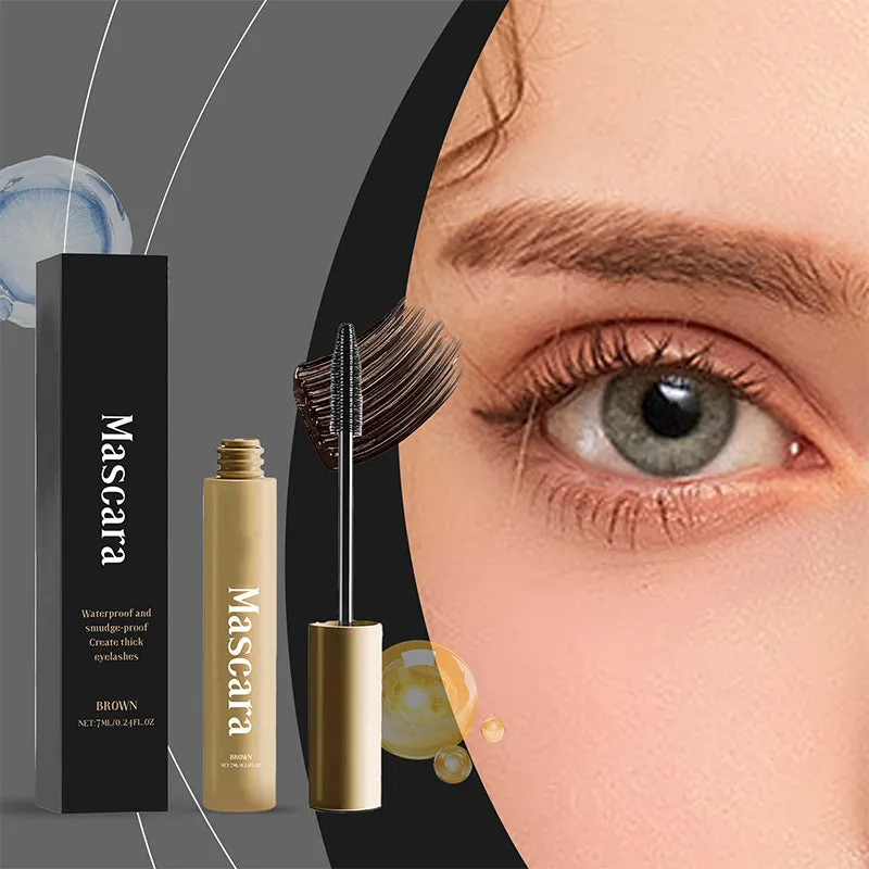 Natural Long Lasting Waterproof & Sweatproof Brown Mascara