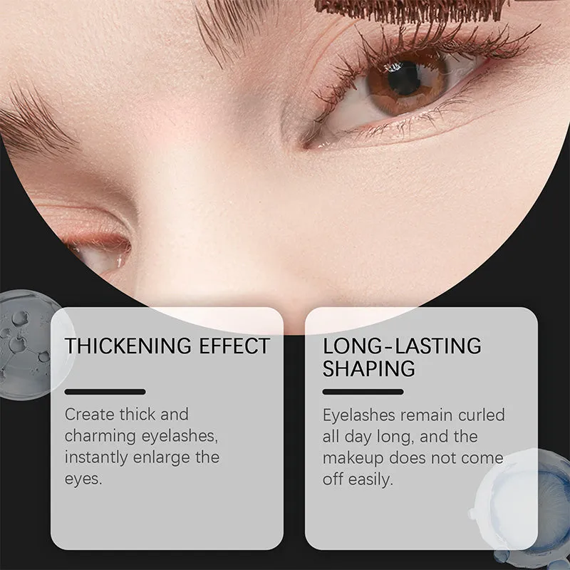 Natural Long Lasting Waterproof & Sweatproof Brown Mascara