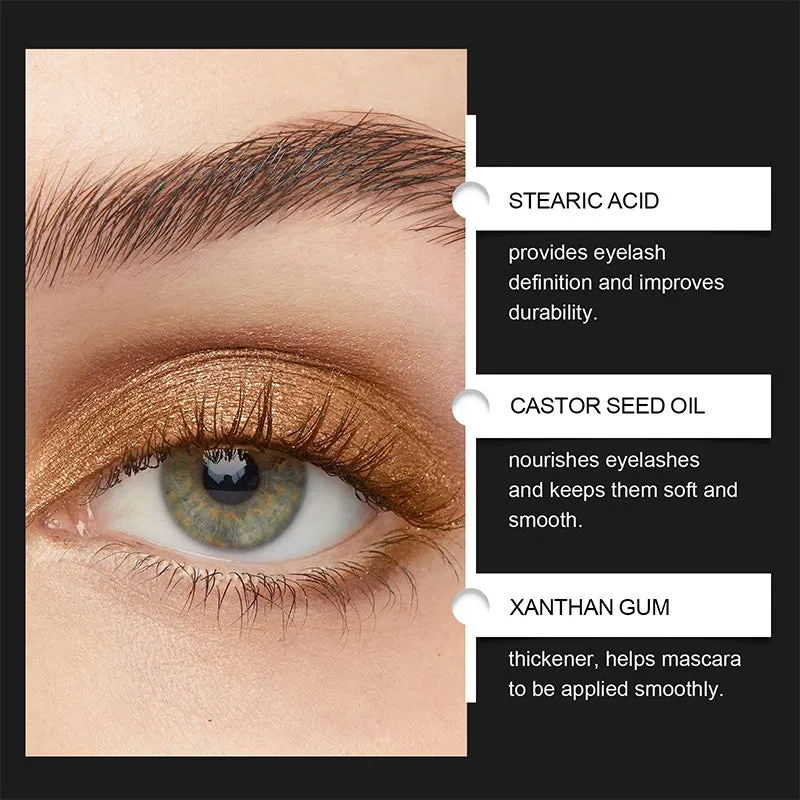 Natural Long Lasting Waterproof & Sweatproof Brown Mascara