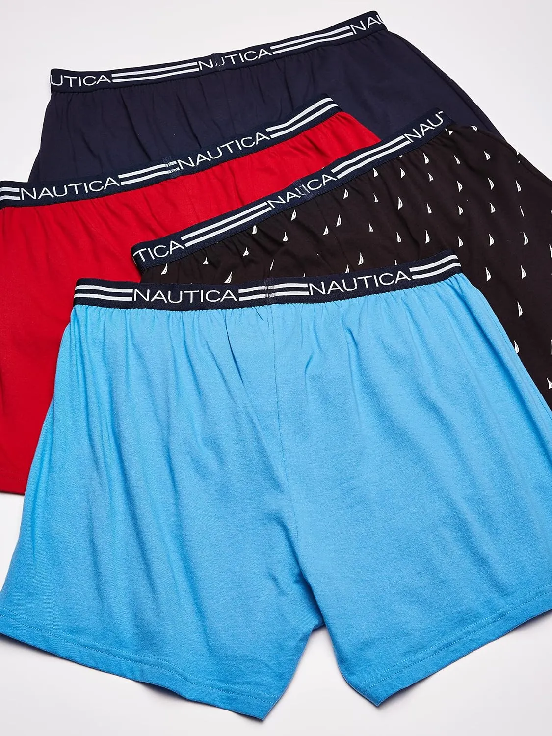 Nautica Men's Classic Cotton Loose Knit Boxer