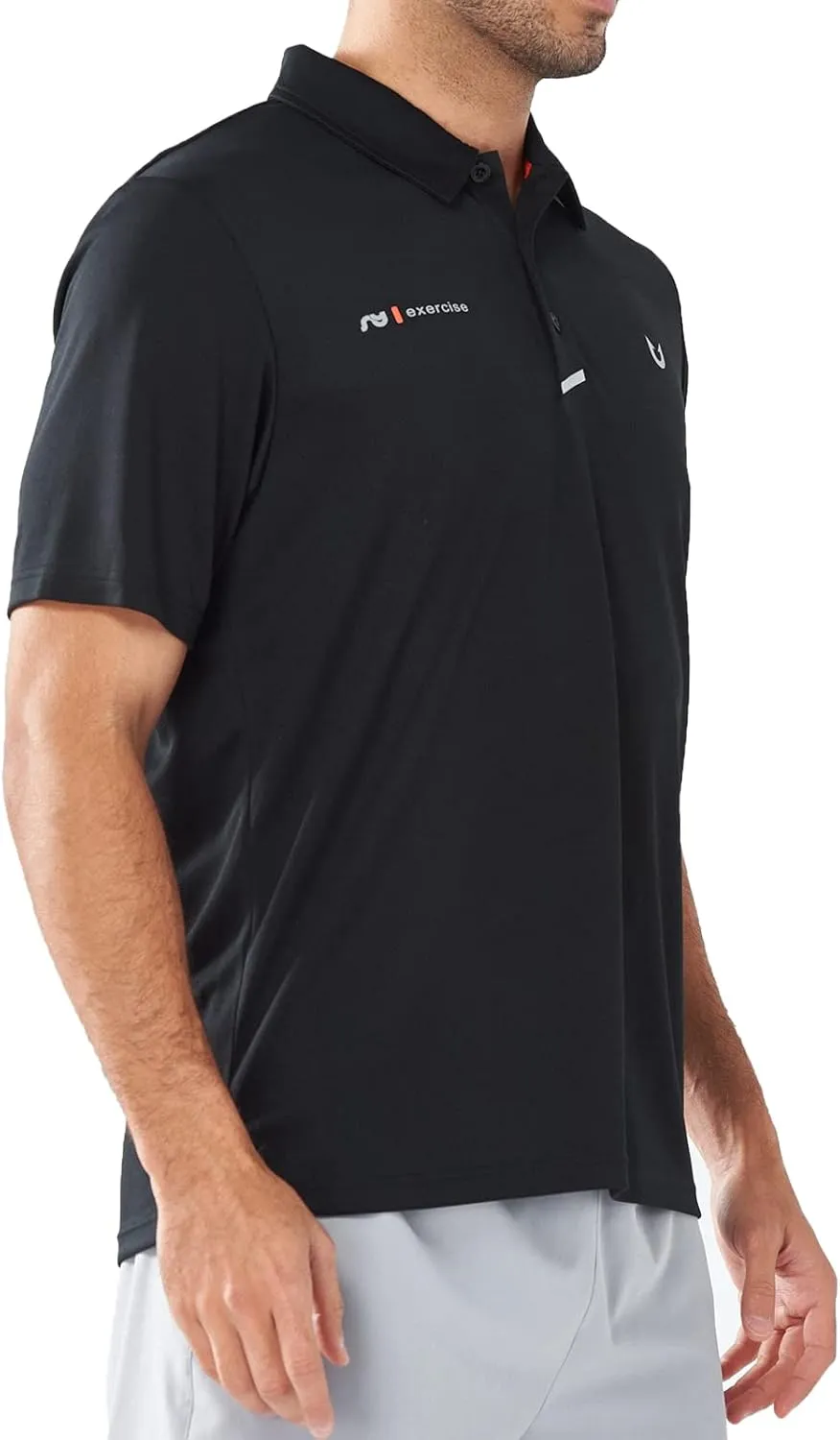 NORTHYARD Men's Polo Shirt Quick Dry Sports Golf Shirts Long and Short Sleeve Tennis Pique Shirt Performance Shirts Tops