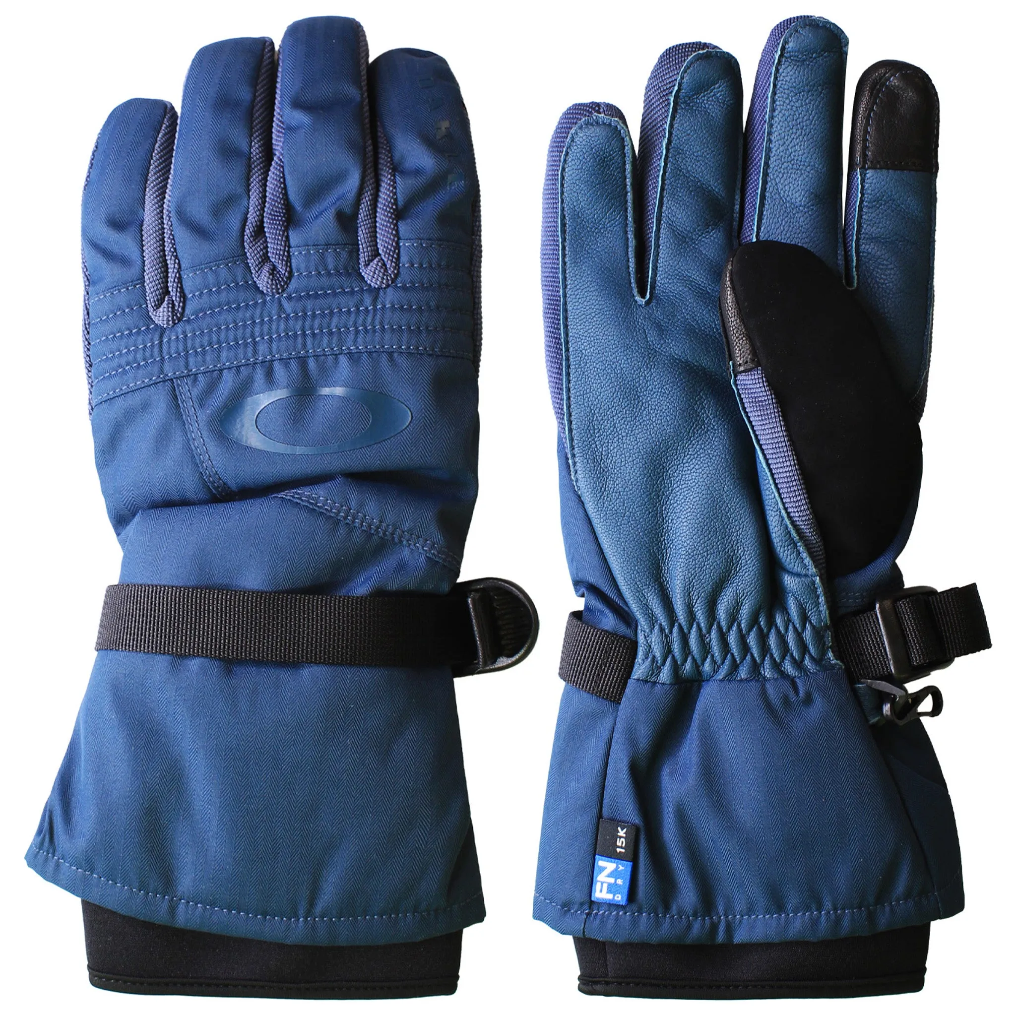 Oakley High Cuff Dark Blue Snow Gloves