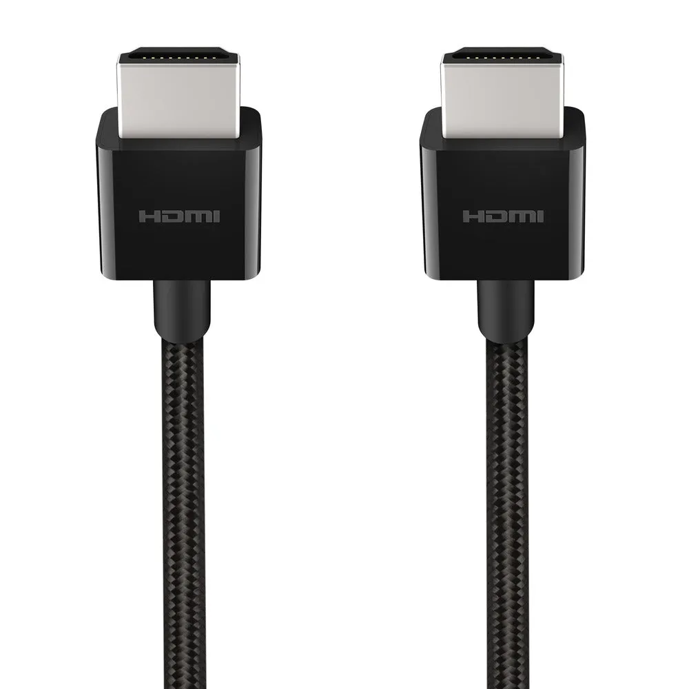 [OPEN BOX] BELKIN 4K Ultra High Speed HDMI 2.1 Braided Cable 1 Meter - Black