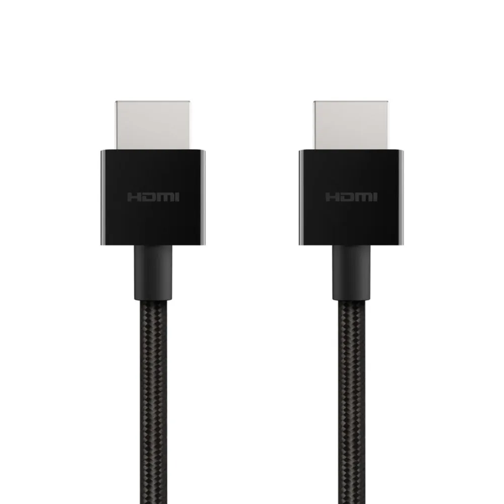 [OPEN BOX] BELKIN 4K Ultra High Speed HDMI 2.1 Braided Cable 2 Meter - Black