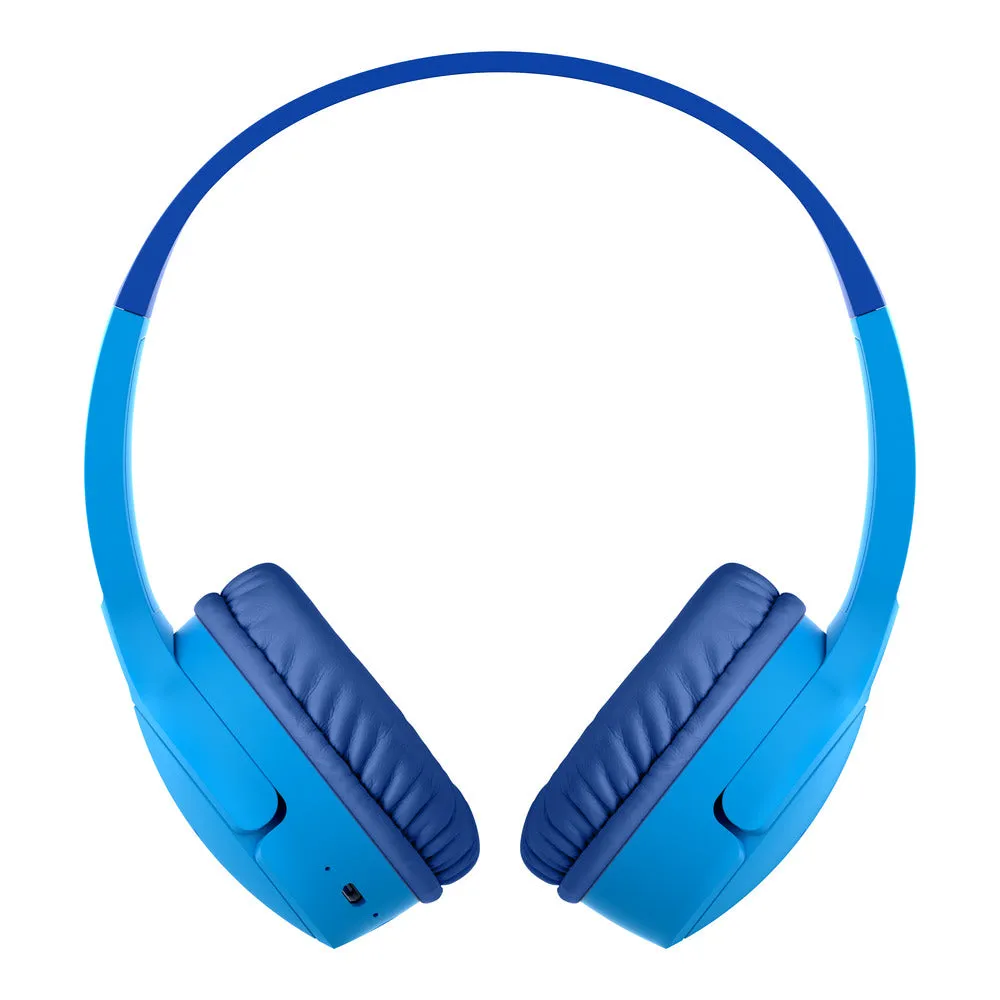 [OPEN BOX] BELKIN SoundForm Mini Kids On-Ear Wireless Headphones - Blue