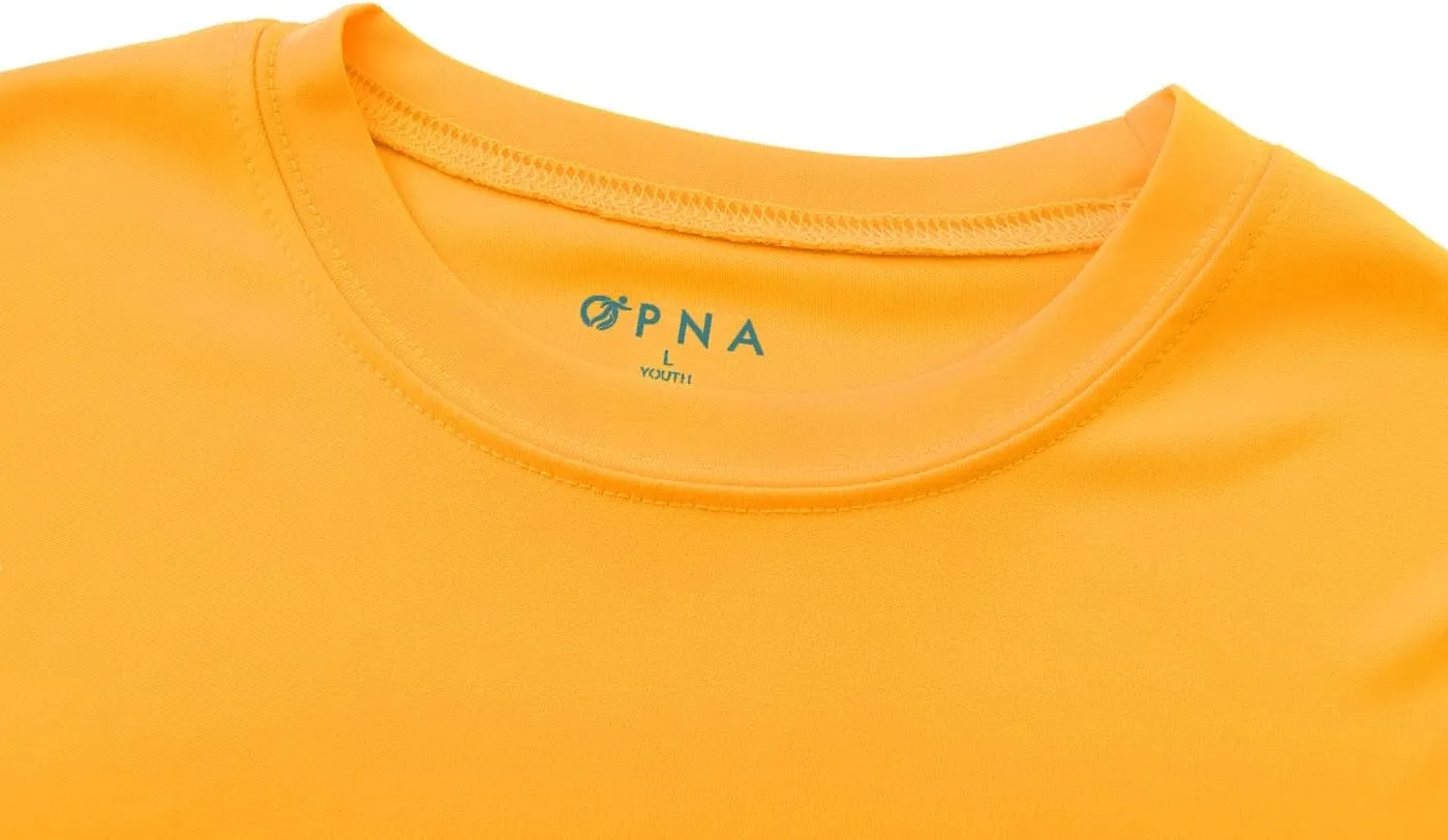 Opna Youth Boys Dri Fit Athletic T Shirts for Boys & Girls Sports Undershirt  Youth & Teen Sizes