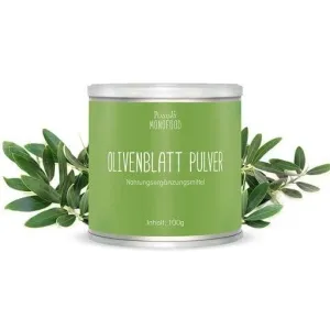 Organic olive leaf powder
