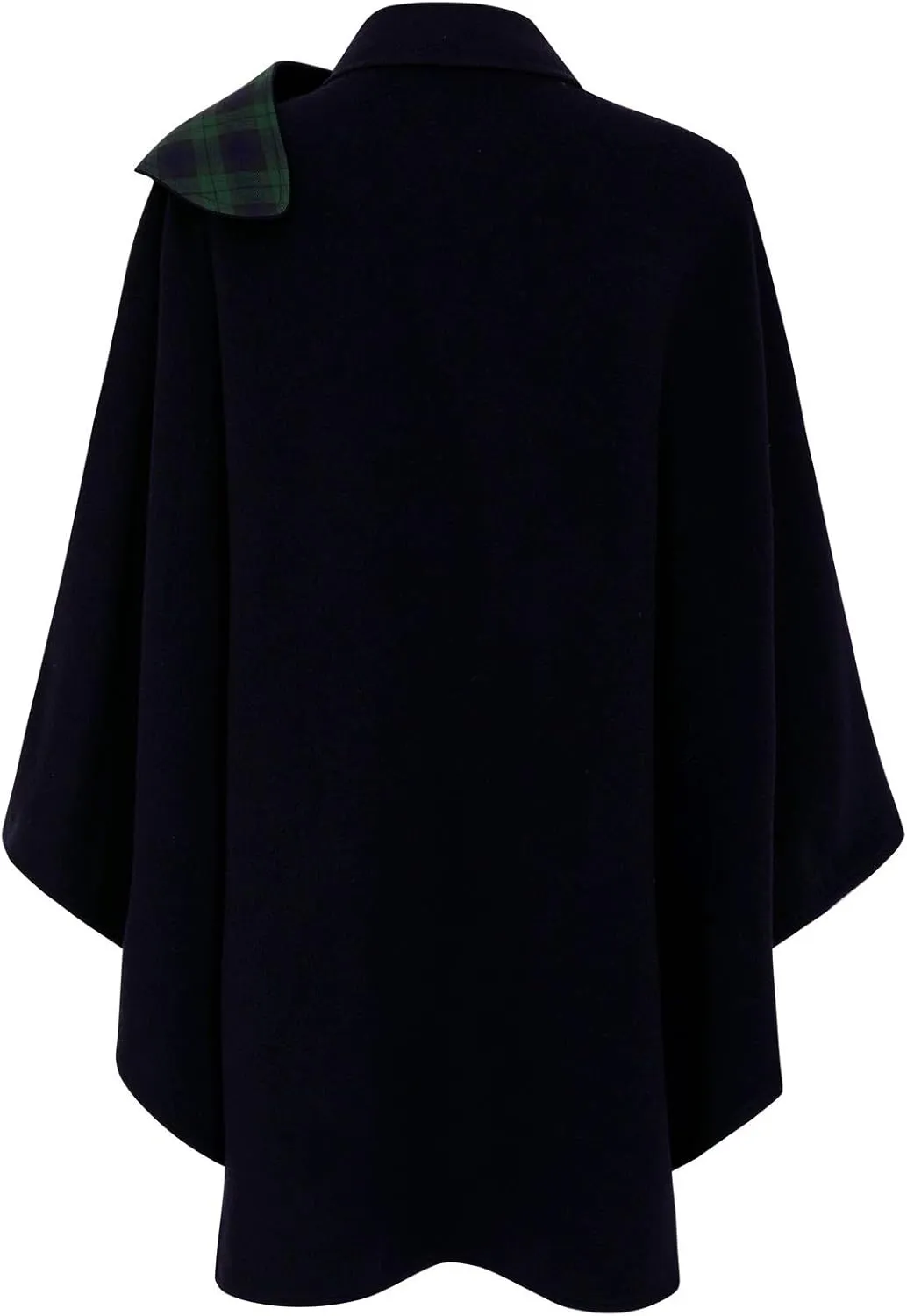 Oxfords Cashmere Tartan Cape
