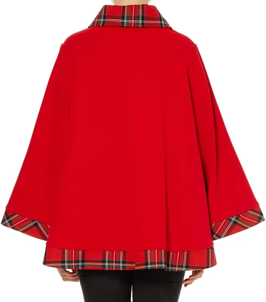 Oxfords Cashmere Tartan Cape