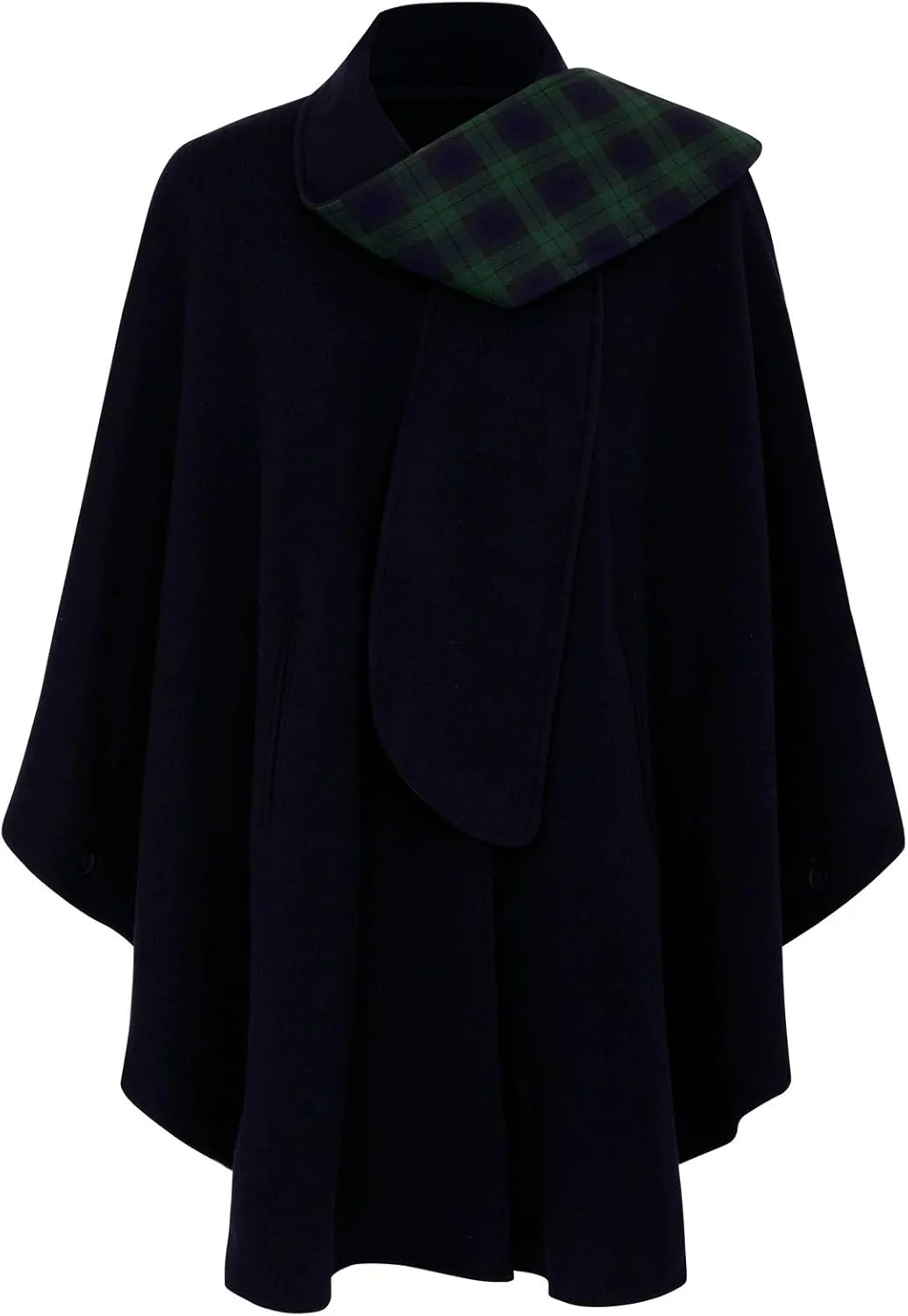 Oxfords Cashmere Tartan Cape