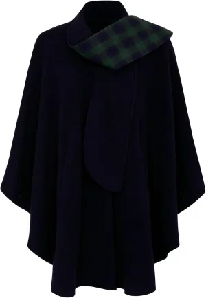 Oxfords Cashmere Tartan Cape