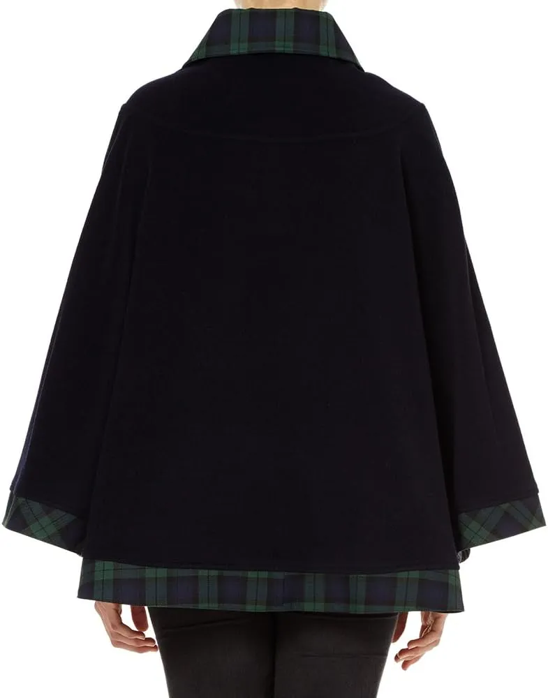Oxfords Cashmere Tartan Cape