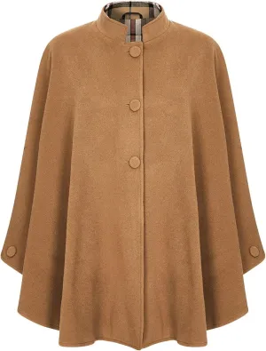 Oxfords Cashmere Tartan Cape