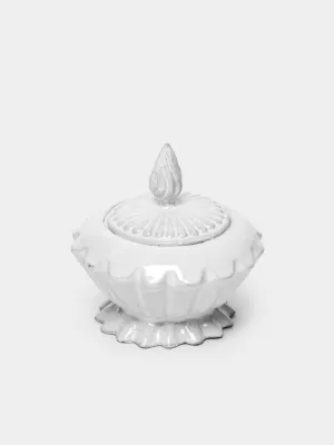 Peggy Hand-Glazed Ceramic Sugar Bowl