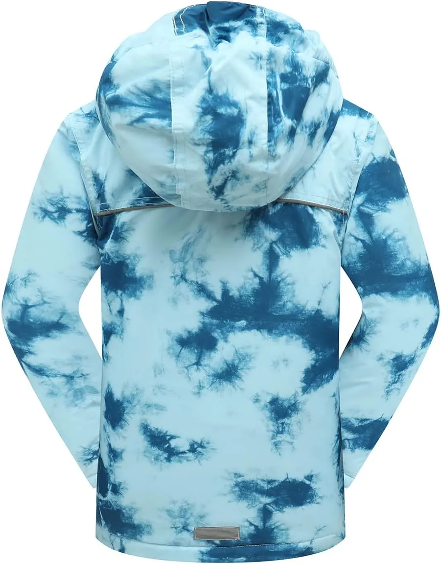 PHIBEE Big Boy's Waterproof Breathable Snowboard Ski Jacket
