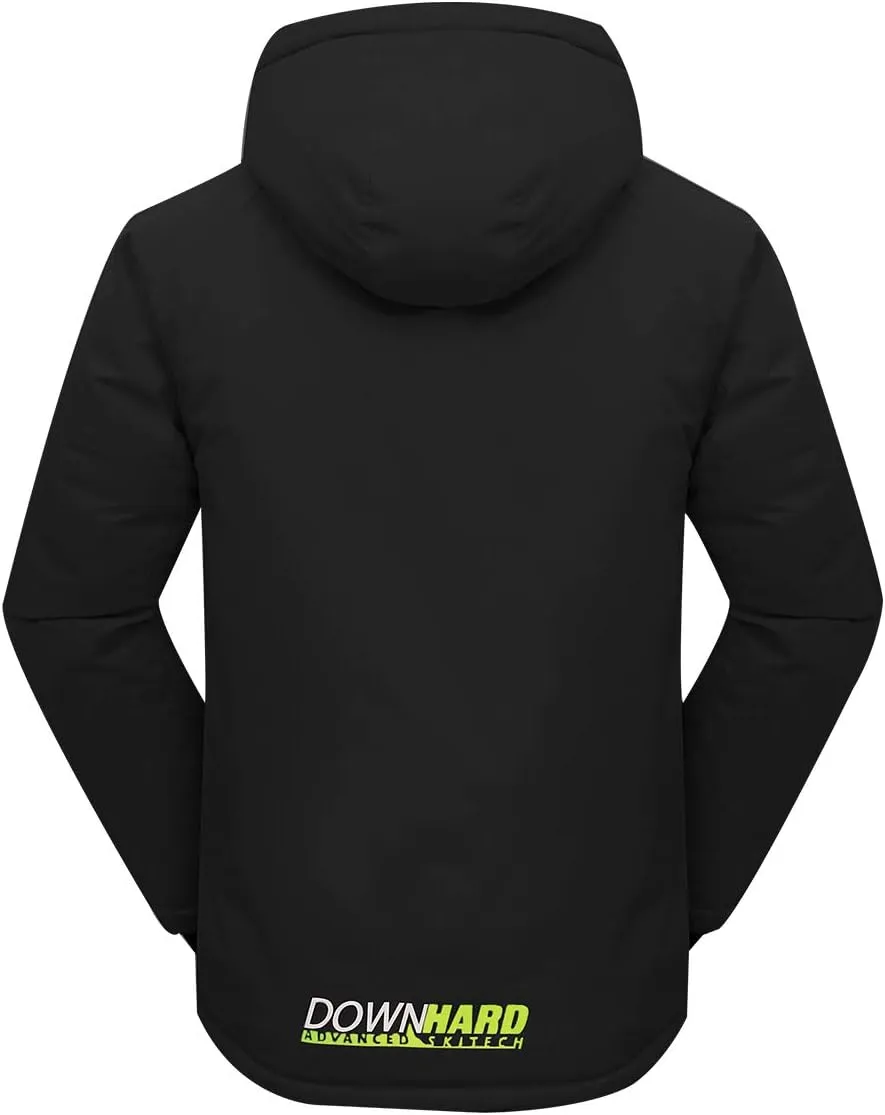 PHIBEE Big Boy's Waterproof Breathable Snowboard Ski Jacket