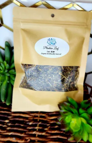 Plantain Leaf Cut & Sift Organic-1oz
