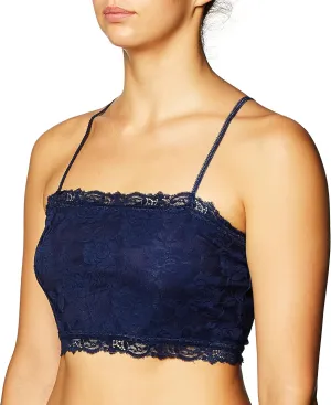 PURE STYLE Girlfriends Women's Camiflage Breathable Stretch Lace Half Cami