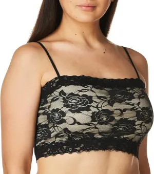 PURE STYLE Girlfriends Women's Camiflage Breathable Stretch Lace Half Cami