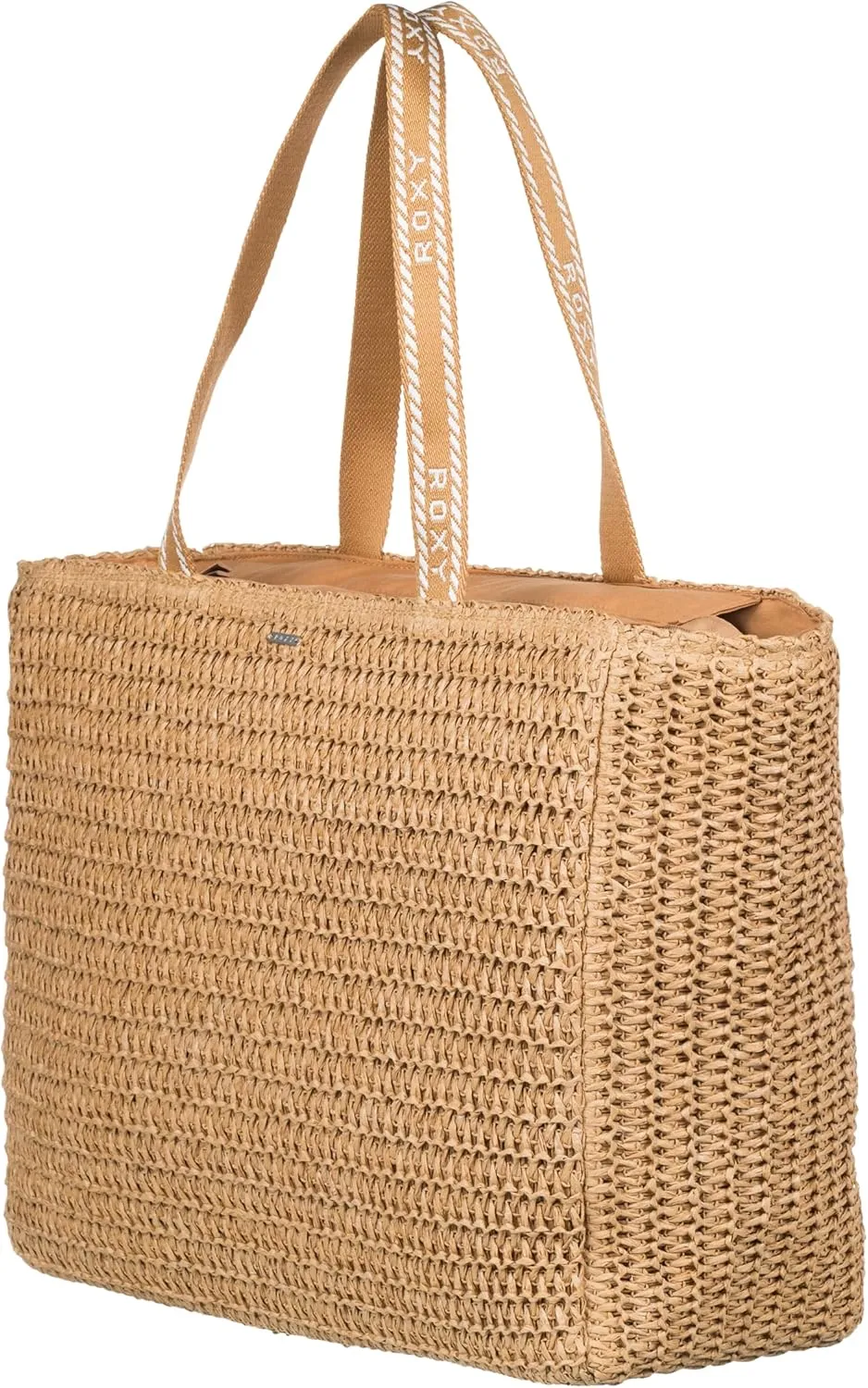 Roxy Women's Beach Tote Bag | Travel | Vacation | Straw | Lightweight | Breathable