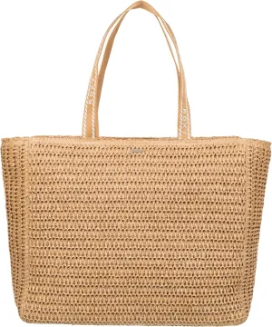 Roxy Women's Beach Tote Bag | Travel | Vacation | Straw | Lightweight | Breathable