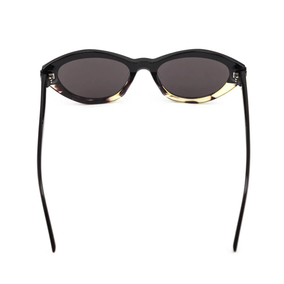 Saint Laurent Black & Tortoise SL M60 Cat Eye Sunglasses