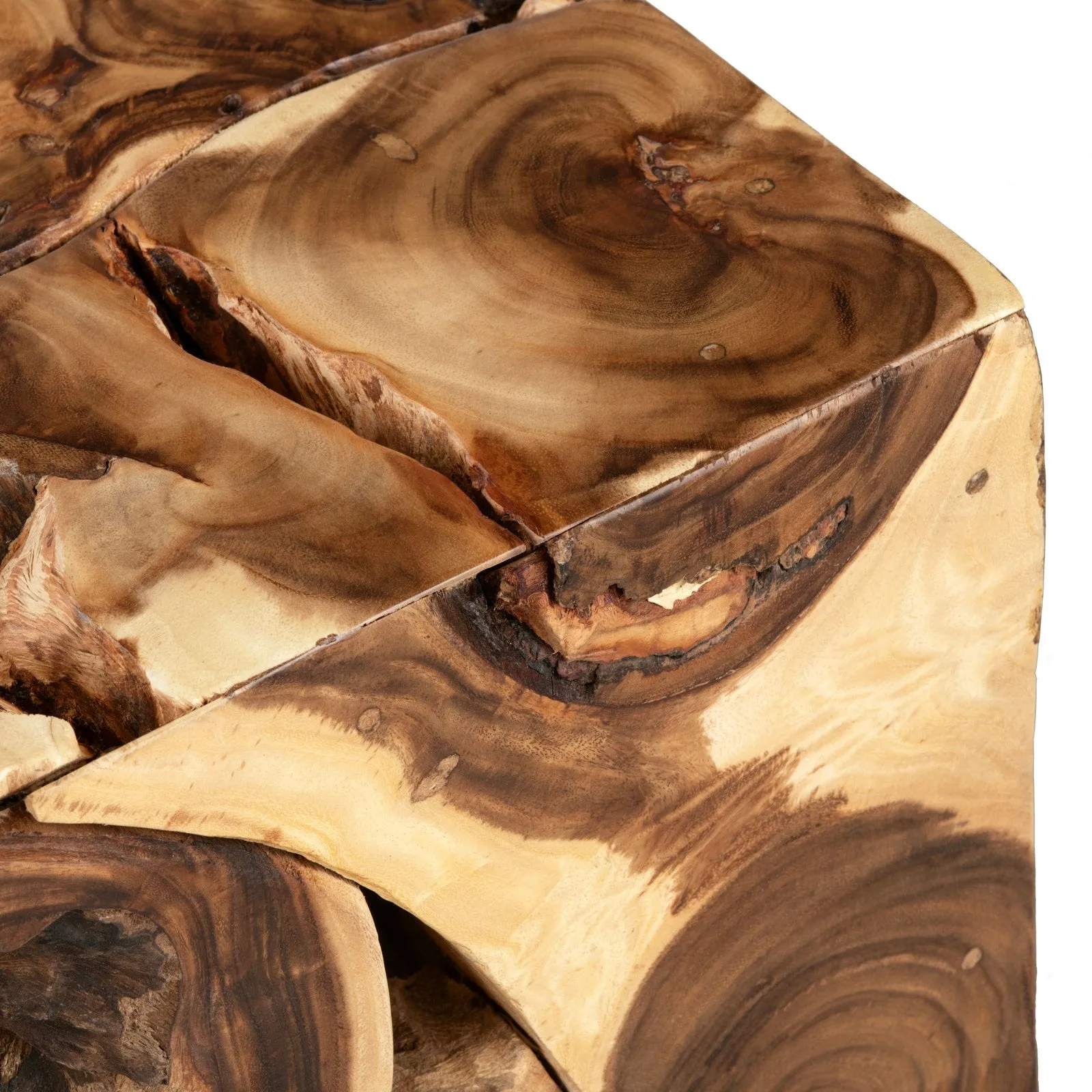 Saur Wood Platform Coffee Table