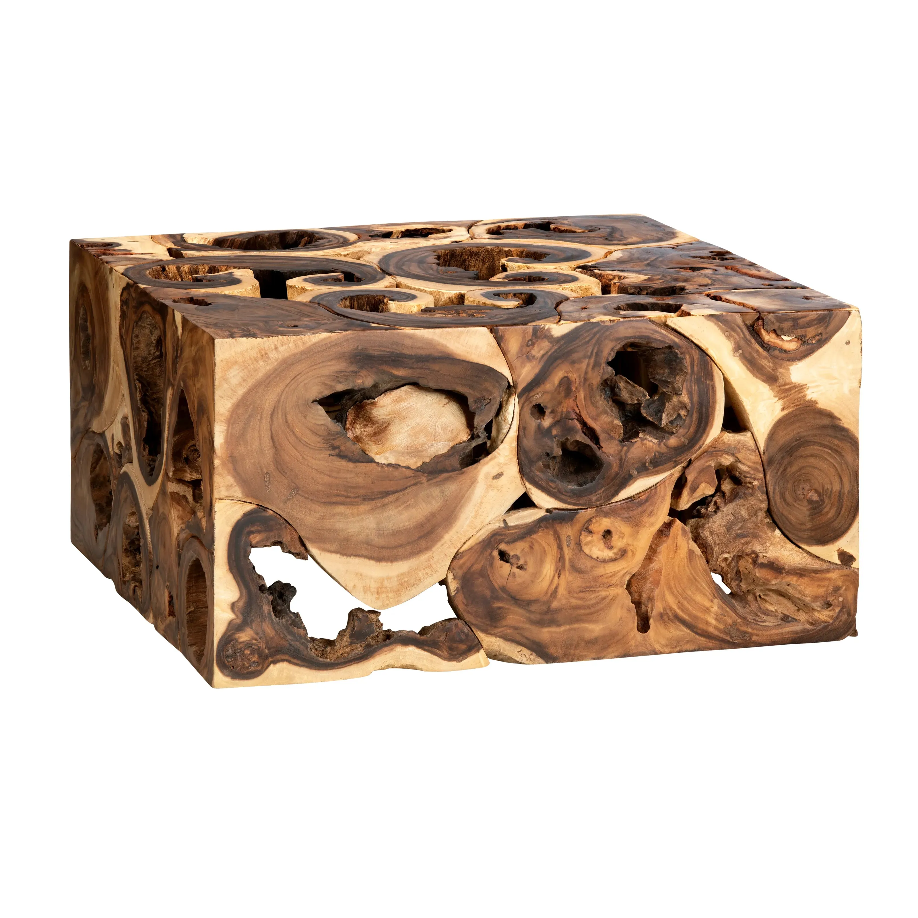 Saur Wood Platform Coffee Table