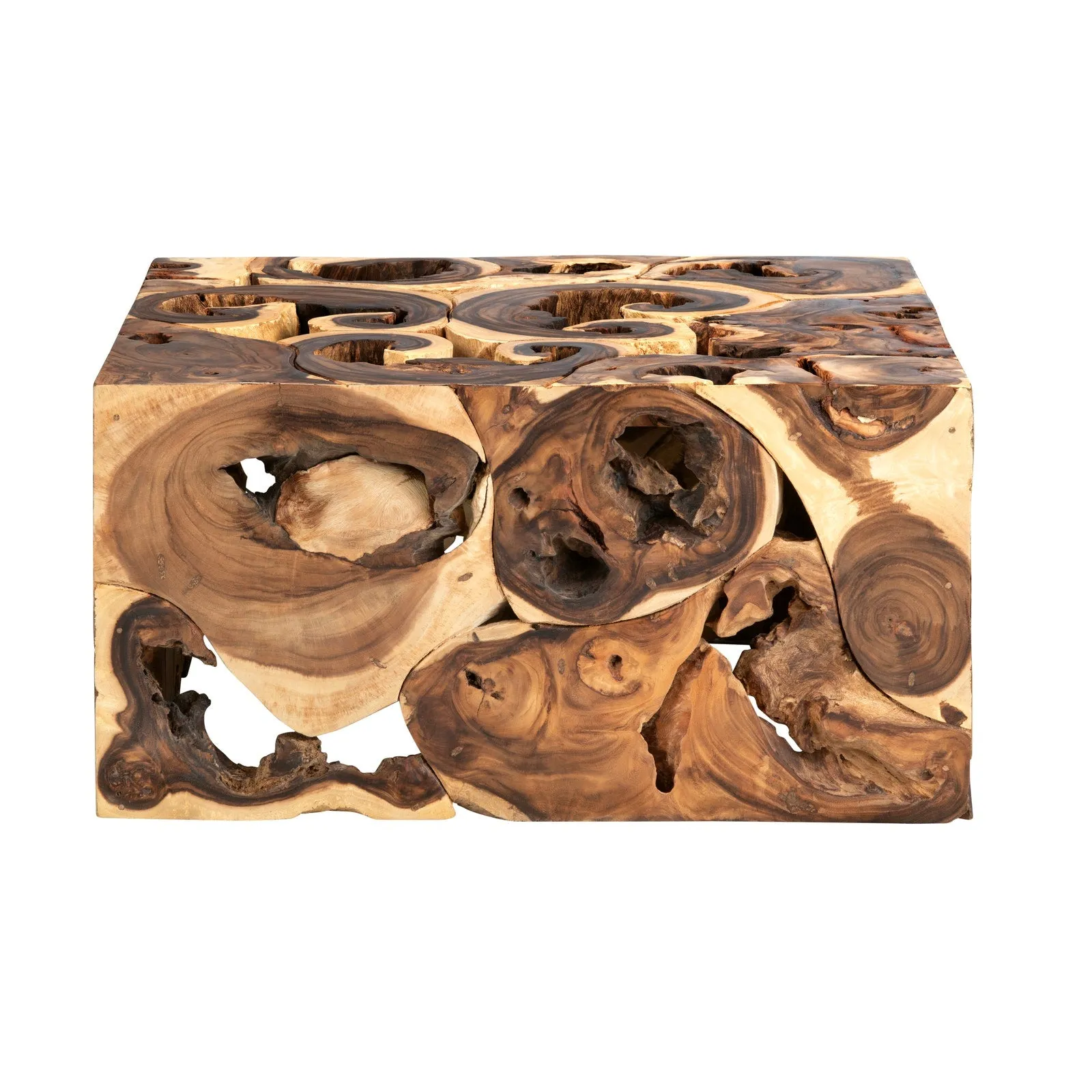 Saur Wood Platform Coffee Table