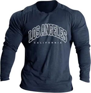 Shirt for Men Casual Long Sleeve Breathable Thermal Loose Fit Athletic Tees Fashion True Comfort Tops