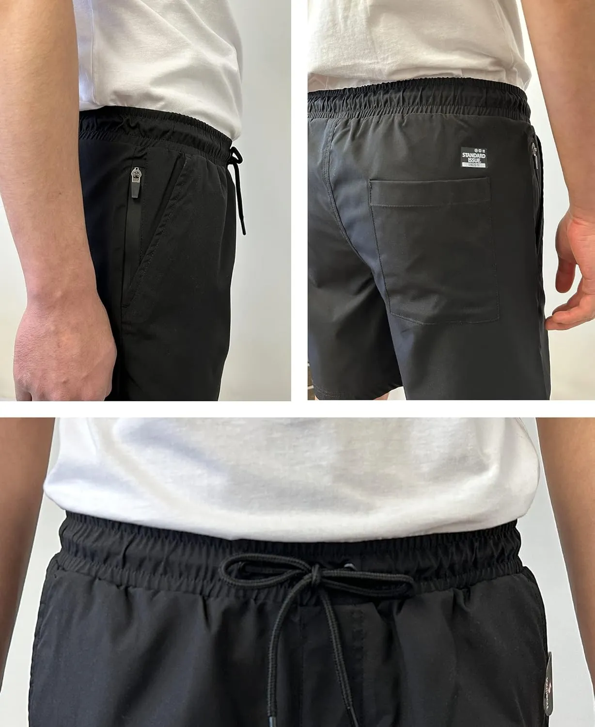 Southpole Men's Quick-Dry Water Resistant Nylon Shorts Inseam 7"