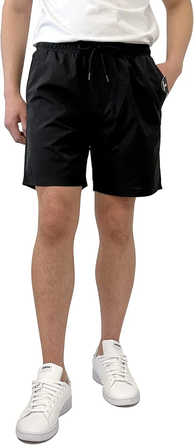 Southpole Men's Quick-Dry Water Resistant Nylon Shorts Inseam 7"