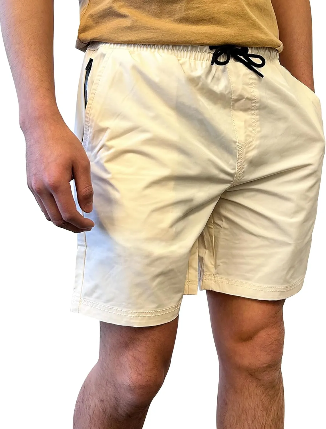 Southpole Men's Quick-Dry Water Resistant Nylon Shorts Inseam 7"