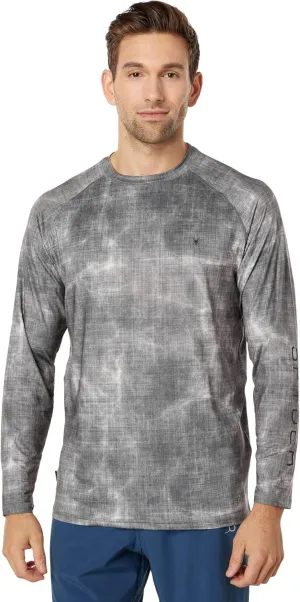 Spyder Men's Long Sleeve Rashguard  UPF , Quick-Dry, Swim Shirt, Surfing, Hiking, Workouts