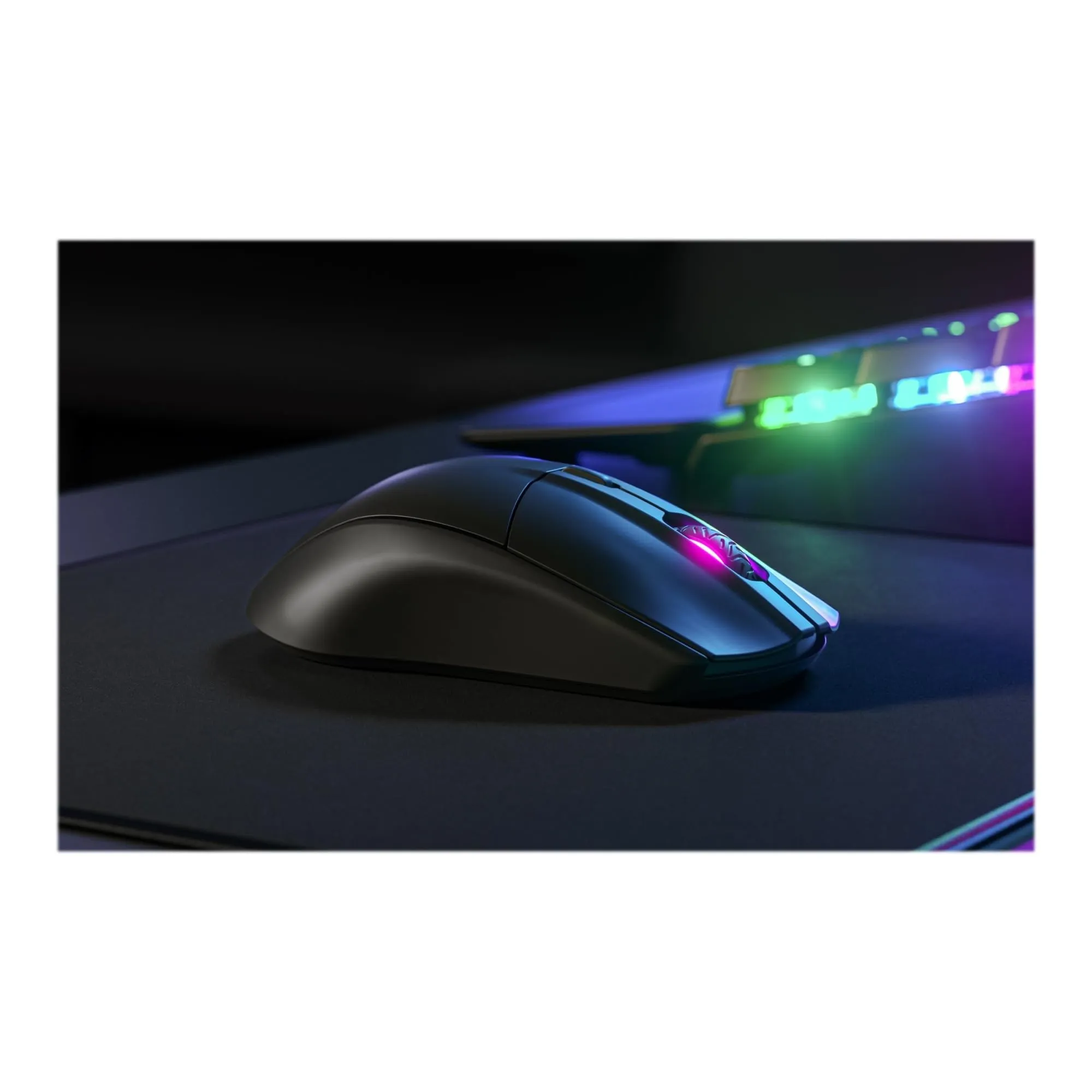 SteelSeries Rival 3 Wireless Gaming Mouse  400  Hour Battery Life  Dual Wireless 2.4 GHz and Bluetooth 5.0  60 Million Clicks  18,000 CPI TrueMove Air Optical Sensor,Black