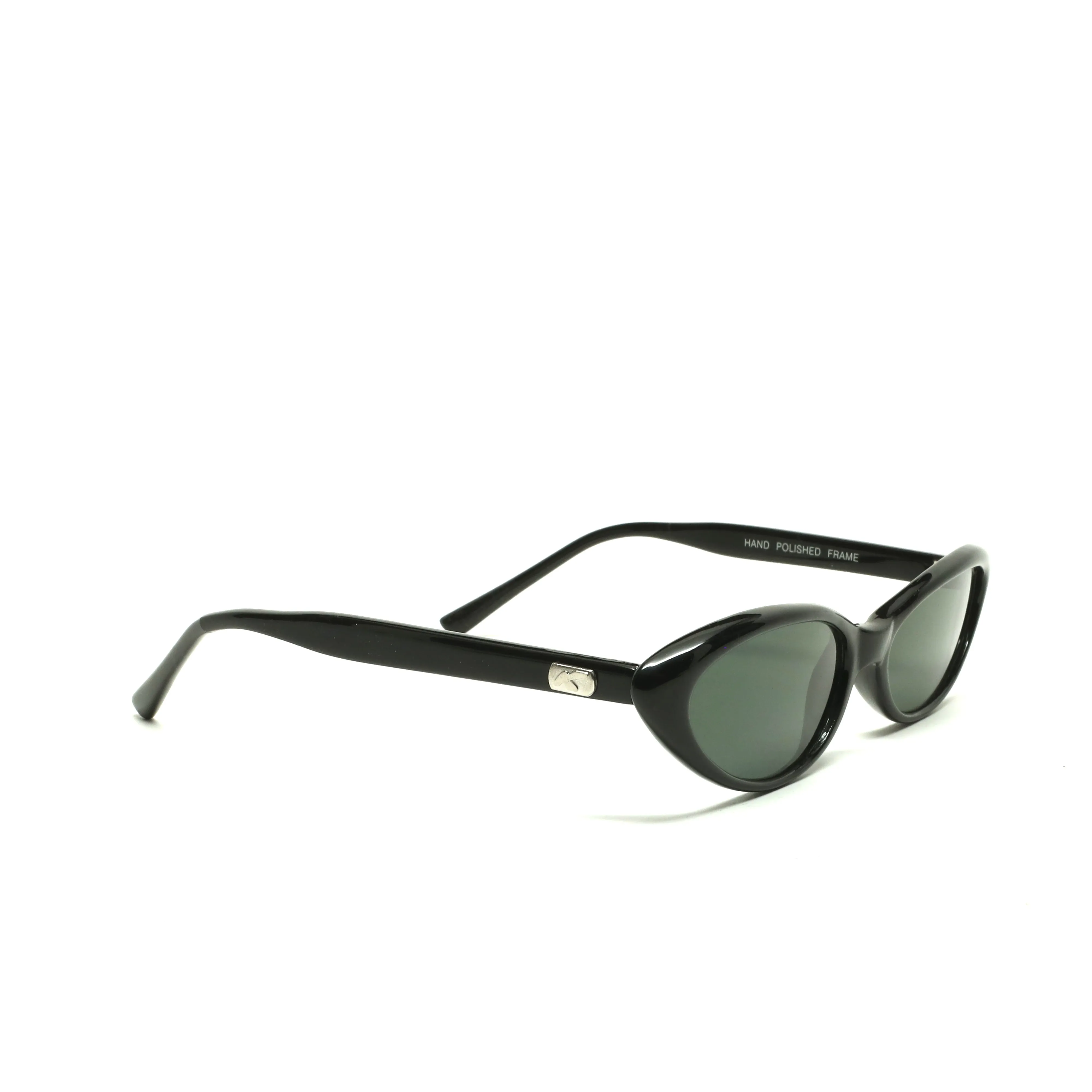 //Style 19// Vintage 90s ModSmall Size Narrow Frame - Black