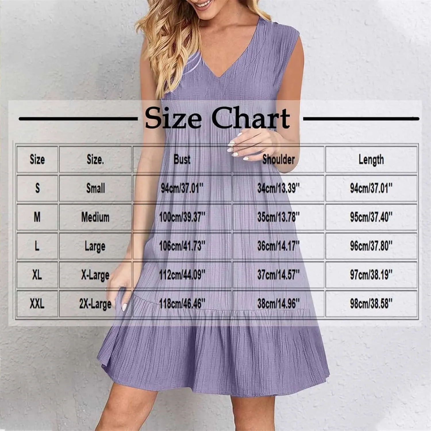 Summer Dresses for Women 2025 Sleeveless v Neck Mini Shirt Dress Casual Pleated Boho Ruffle A Line Swing Sundresses
